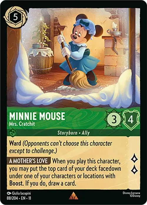 Minnie Mouse - Mrs. Cratchit (88/204) [Winterspell] 1