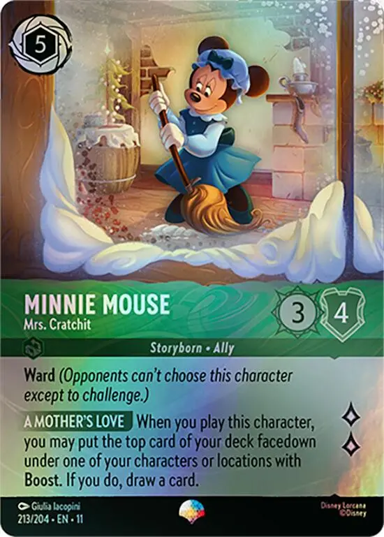 Minnie Mouse - Mrs. Cratchit (Epic) (213/204) [Winterspell] 1
