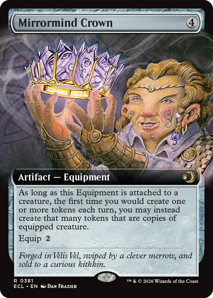 Mirrormind Crown (Extended Art) [Lorwyn Eclipsed] 1