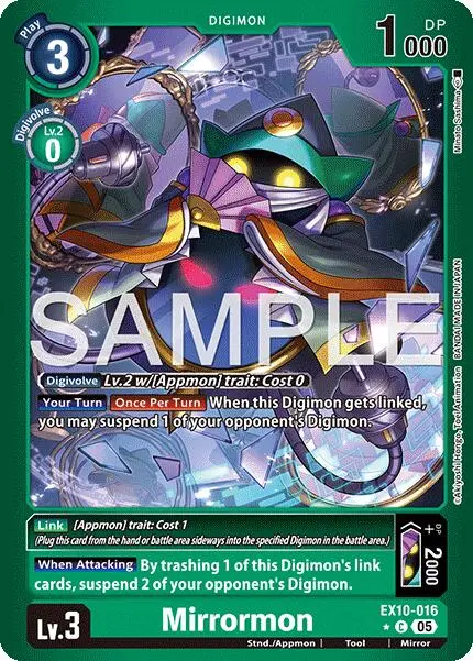 Mirrormon [Ex10-016] (Limited Foil) [Sinister Order] 1