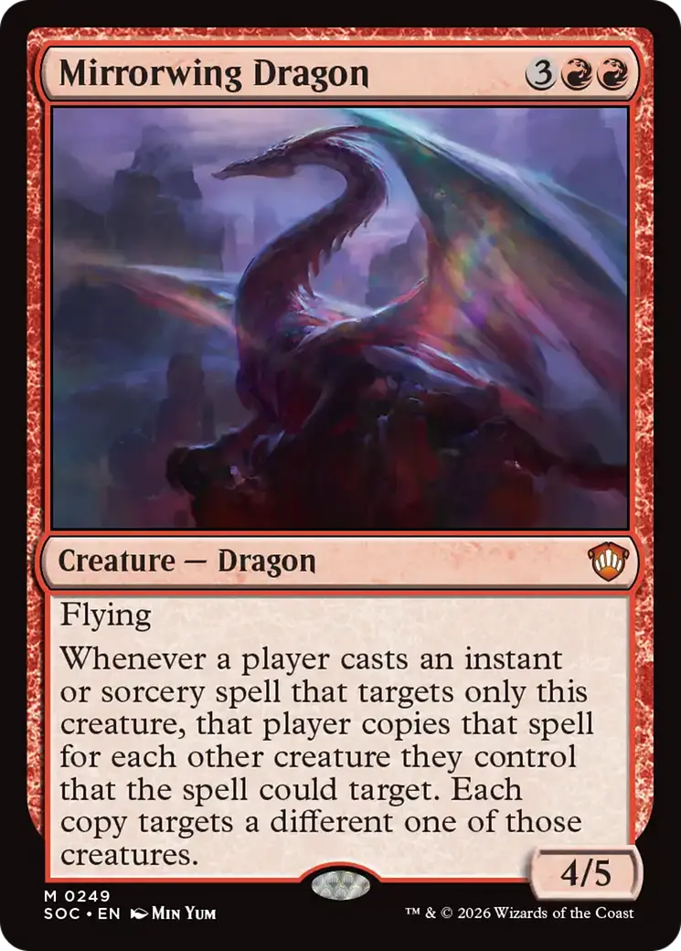 Mirrorwing Dragon [Secrets Of Strixhaven Commander] 1