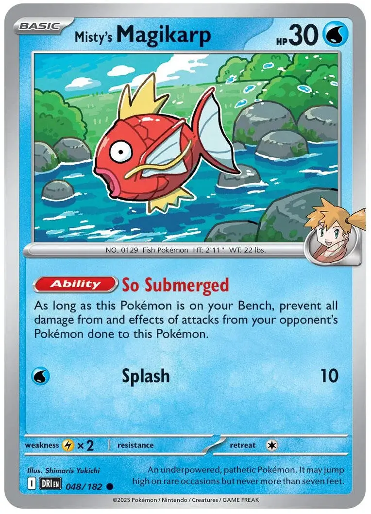 Misty's Magikarp (048/182) [Scarlet & Violet: Destined Rivals] 1