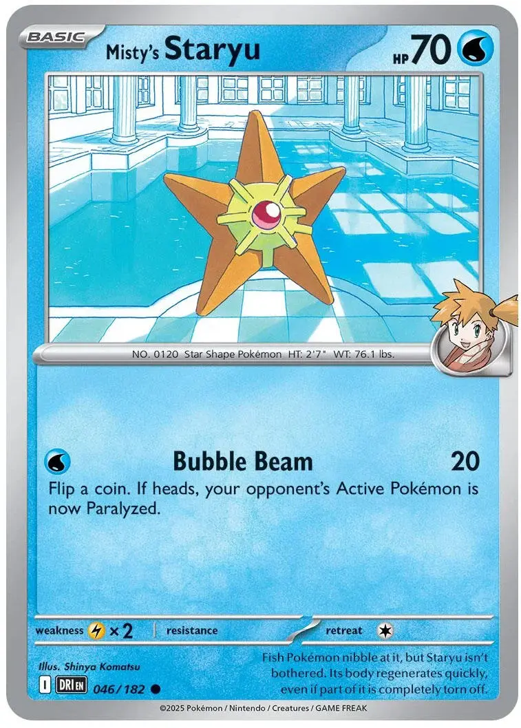 Misty's Staryu (046/180) [Scarlet & Violet: Destined Rivals] 1