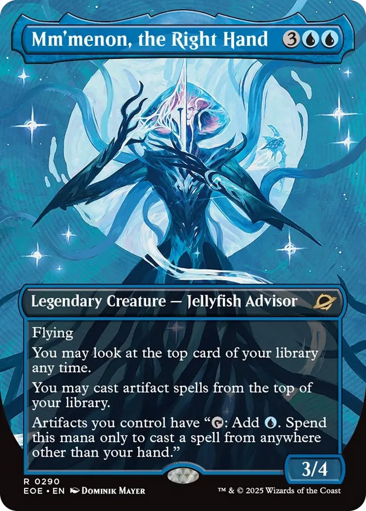 Mm'menon, The Right Hand (Borderless) [Edge Of Eternities] 1