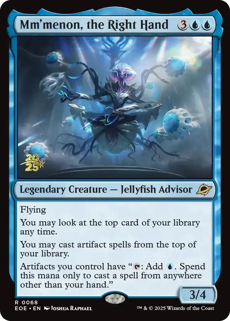 Mm'menon, The Right Hand [Edge Of Eternities Prerelease Promos] 1