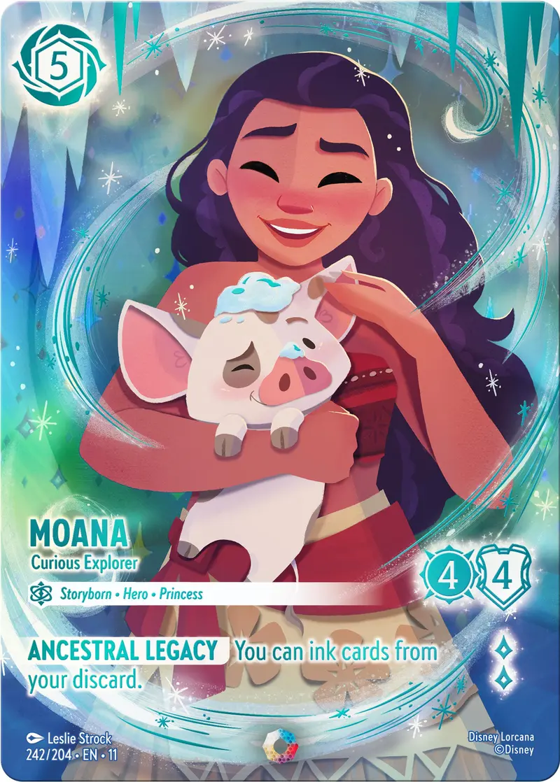 Moana - Curious Explorer (Iconic) (242/204) [Winterspell] 1