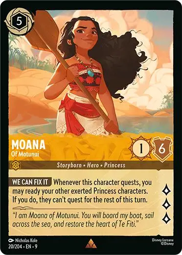 Moana - Of Motunui (20/204) [Fabled] 1