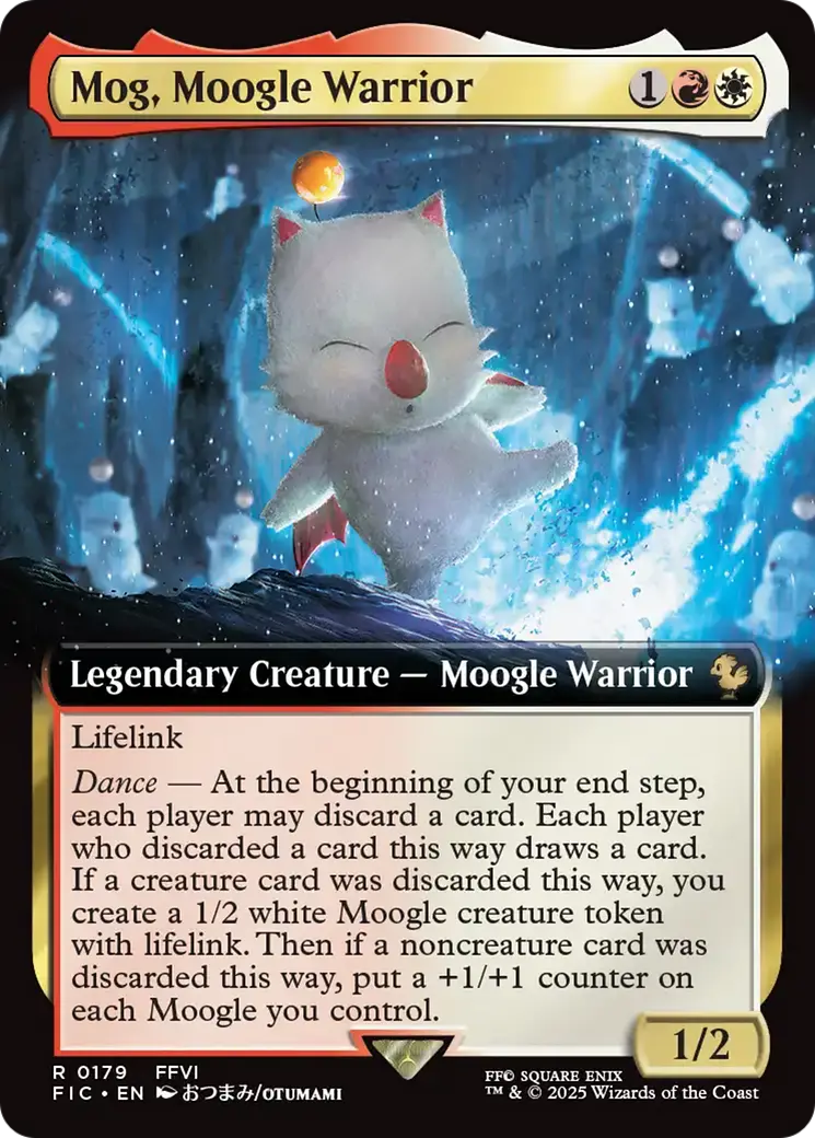 Mog, Moogle Warrior (Extended Art) [Final Fantasy Commander] 1