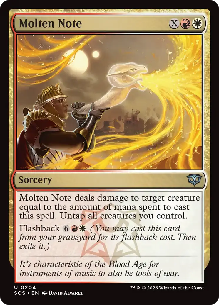 Molten Note [Secrets Of Strixhaven] 1