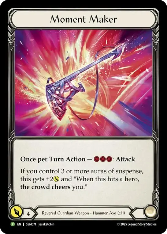 Moment Maker [Gem071] (Gem Pack 3)  Cold Foil 1