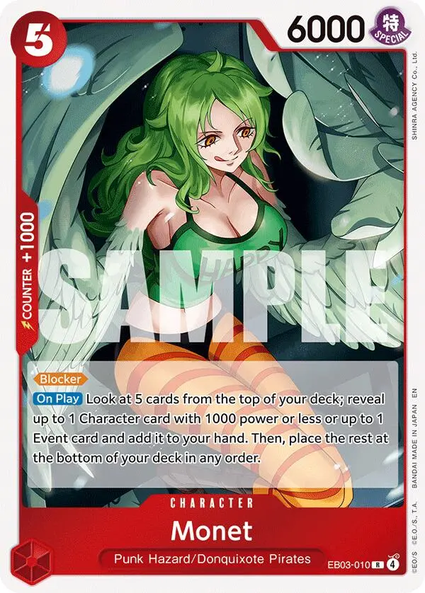 Monet [Extra Booster: One Piece Heroines Edition] 1