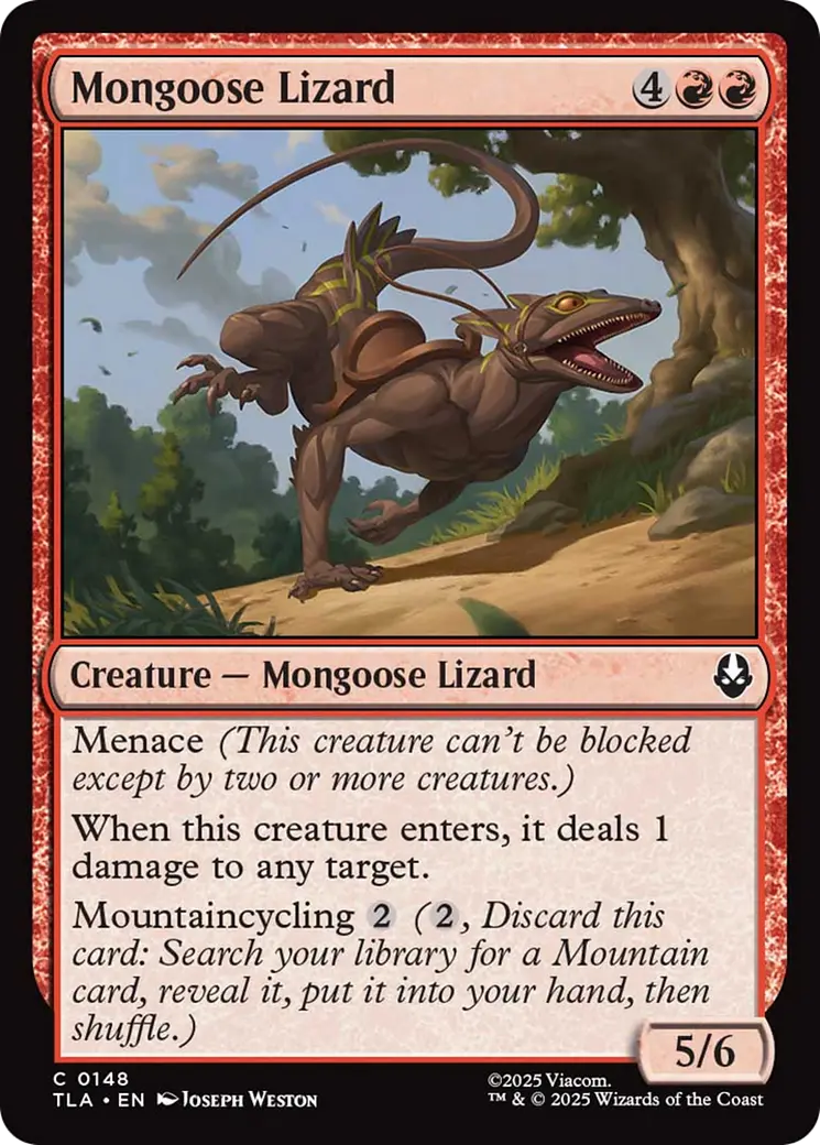 Mongoose Lizard [Avatar: The Last Airbender] 1