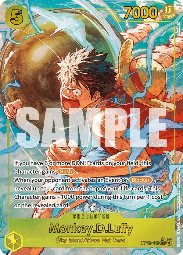 Monkey.D.Luffy (Alternate Art) [Adventure On Kami's Island] 1