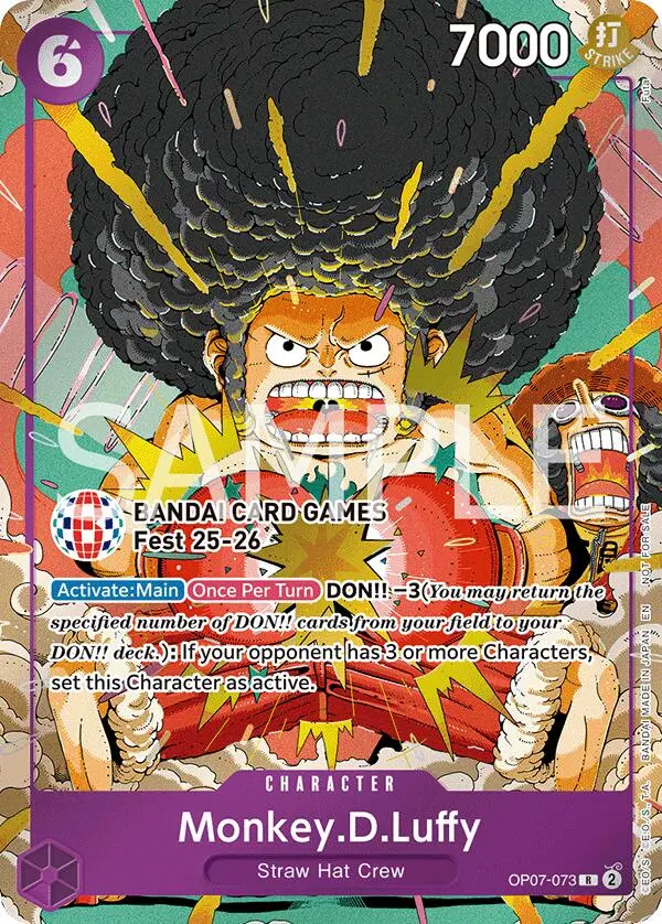 Monkey.D.Luffy (Bandai Card Games Fest 25-26) [One Piece Promotion Cards] 1