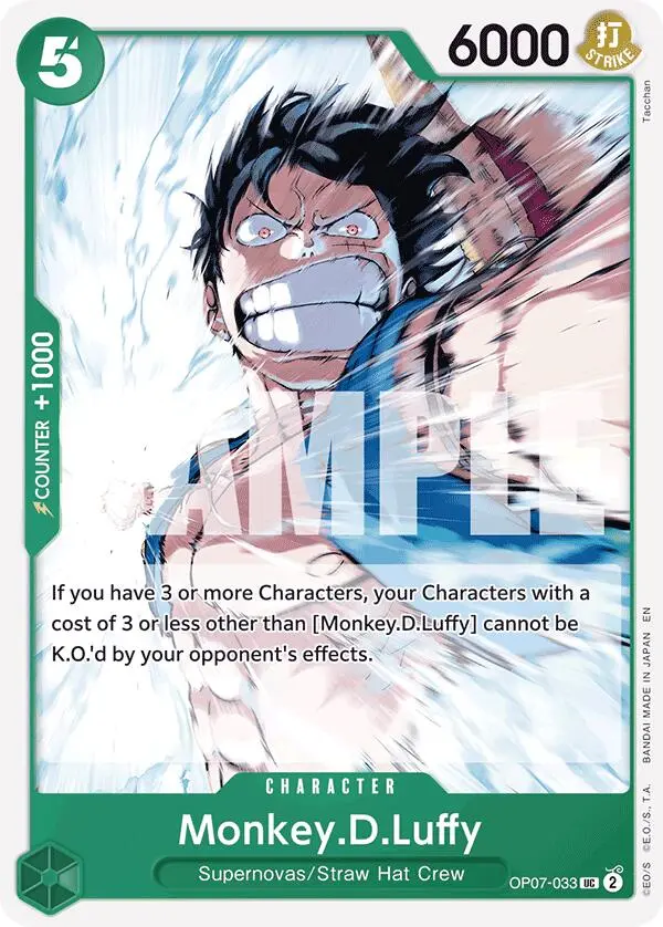 Monkey.D.Luffy (Reprint) [Starter Deck: Green Jewelry Bonney] 1