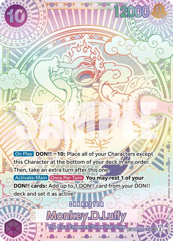 Monkey.D.Luffy (Sp) [A Fist Of Divine Speed] 1