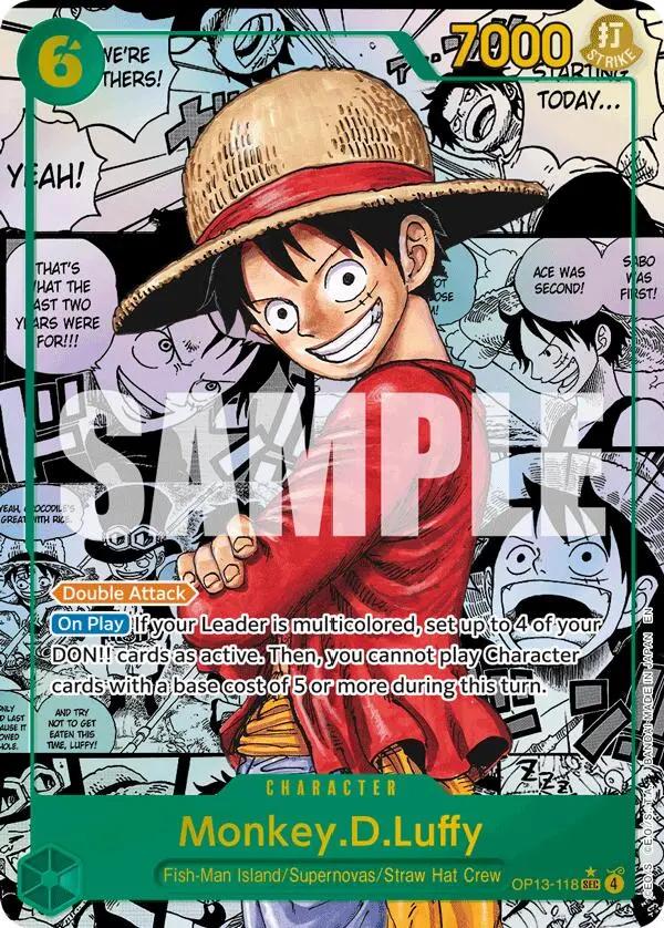 Monkey.D.Luffy (Super Alternate Art) [Carrying On His Will] 1