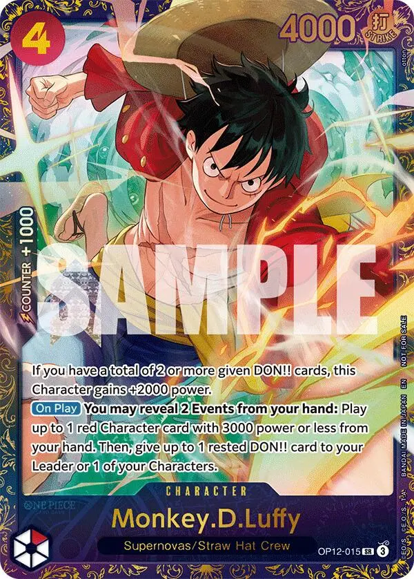 Monkey.D.Luffy (Treasure Cup 2025) [One Piece Promotion Cards] 1