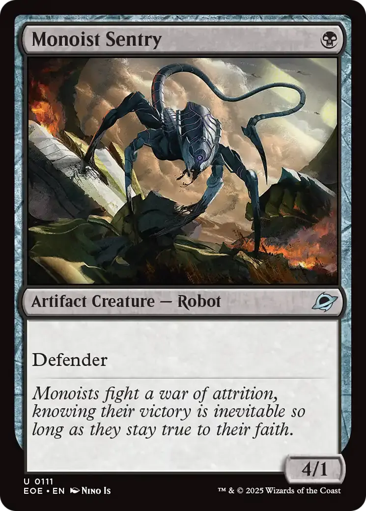 Monoist Sentry [Edge Of Eternities] 1