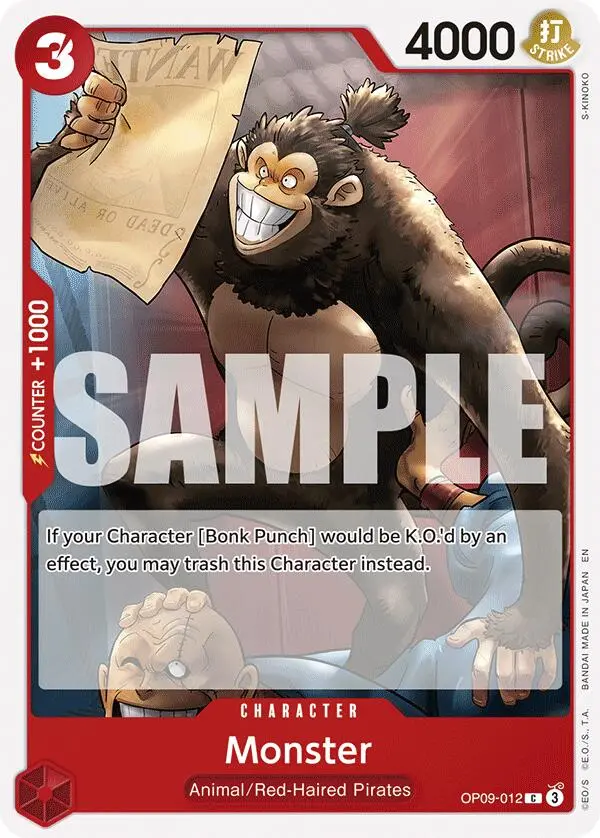 Monster (Reprint) [Starter Deck: Red Shanks] 1