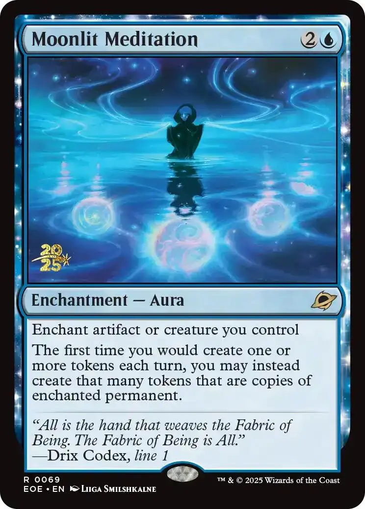 Moonlit Meditation [Edge Of Eternities Prerelease Promos] 1