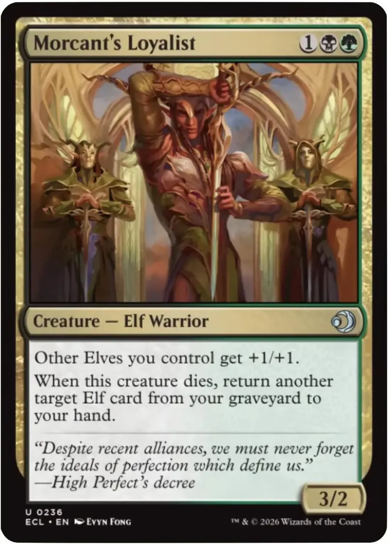 Morcant's Loyalist [Lorwyn Eclipsed] 1