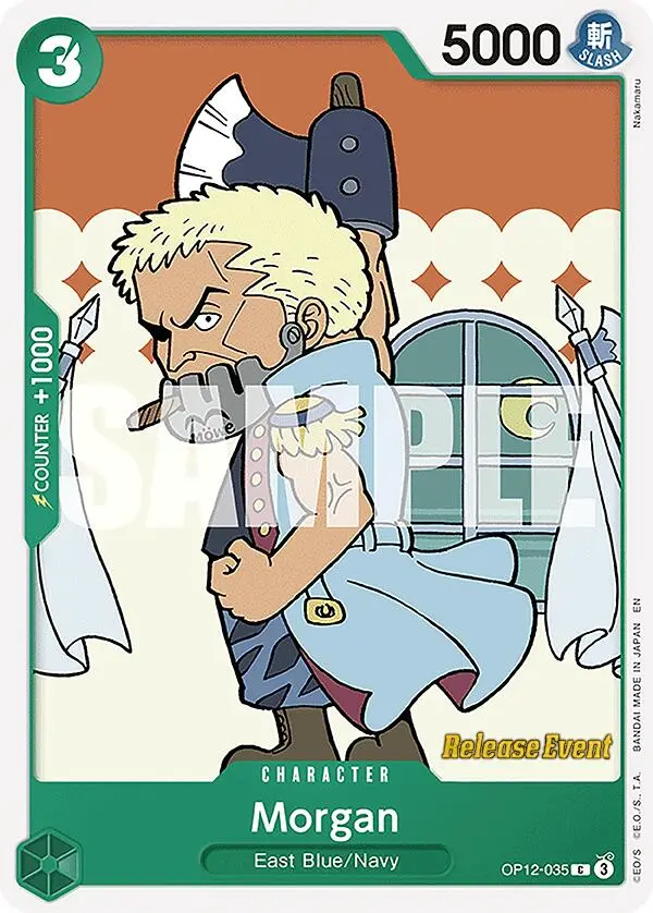 Morgan [Legacy Of The Master Release Event Cards] 1