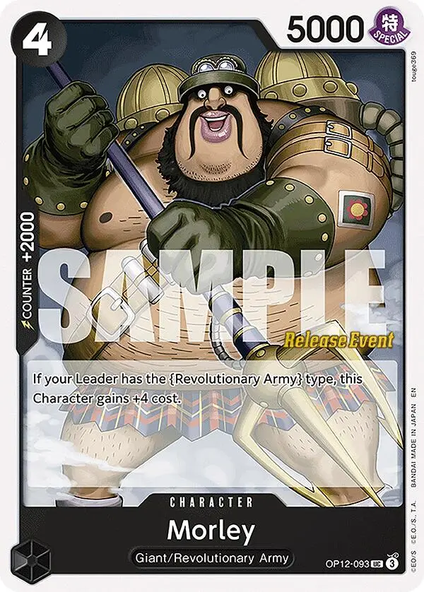 Morley [Legacy Of The Master Release Event Cards] 1