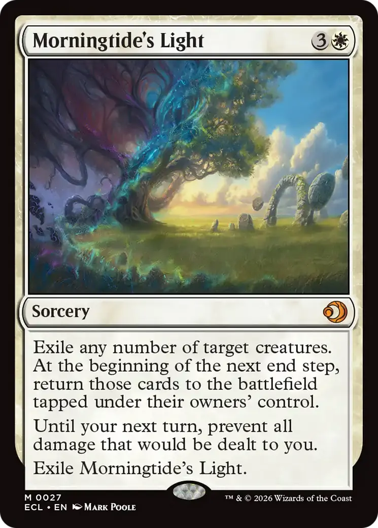 Morningtide's Light [Lorwyn Eclipsed] 1