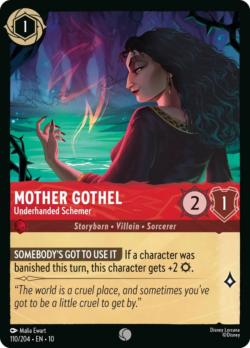 Mother Gothel - Underhanded Schemer (110/204) [Whispers In The Well] 1