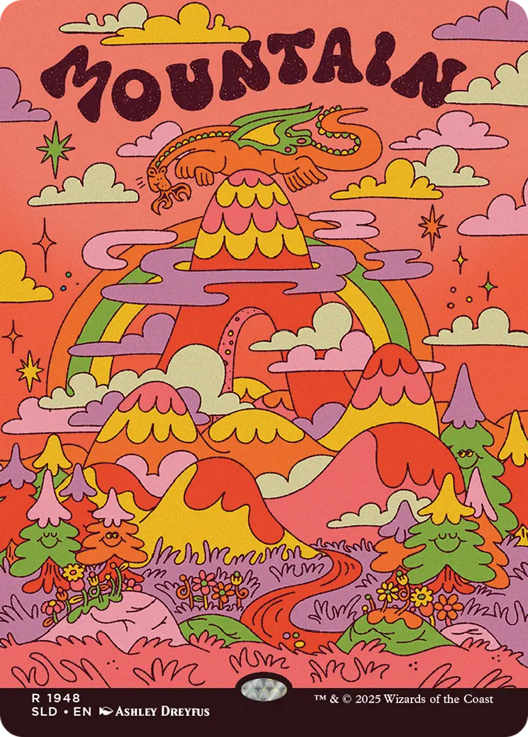 Mountain (1948) (Rainbow Foil) [Secret Lair Drop Series] 1