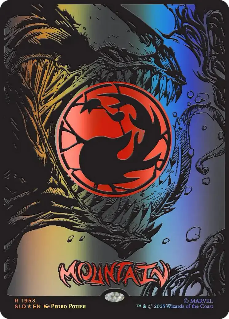 Mountain (1953) (Raised Foil) [Secret Lair Drop Series] 1
