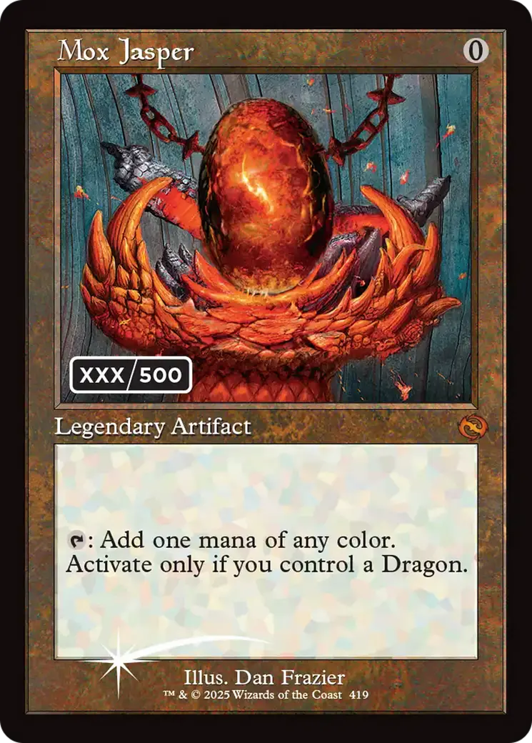 Mox Jasper (Serial Numbered) [Tarkir: Dragonstorm] 1