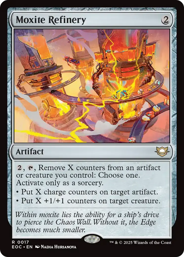 Moxite Refinery [Edge Of Eternities Commander] 1