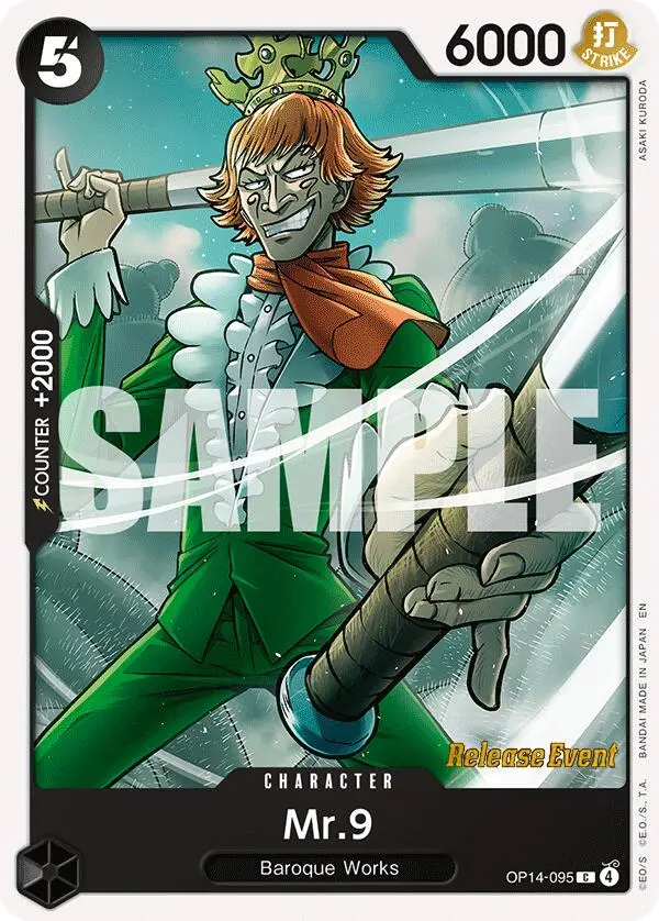 Mr.9 [The Azure Sea's Seven Release Event Cards] 1