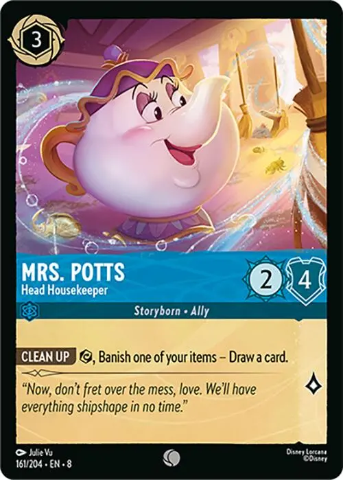 Mrs.Potts - Head Housekeeper (161/204) [Reign Of Jafar] 1
