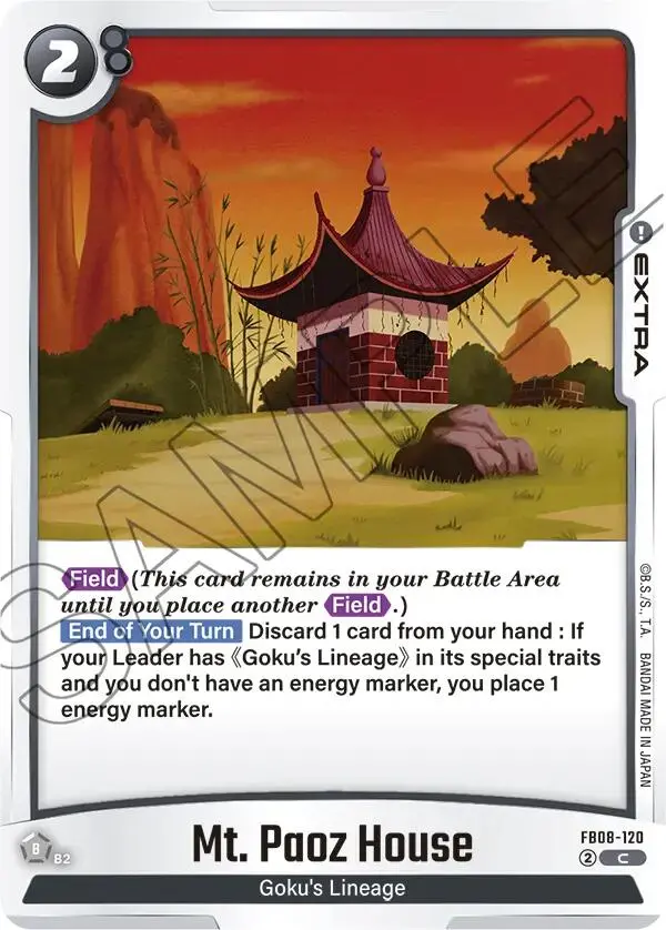 Mt. Paoz House [Saiyan's Pride] 1