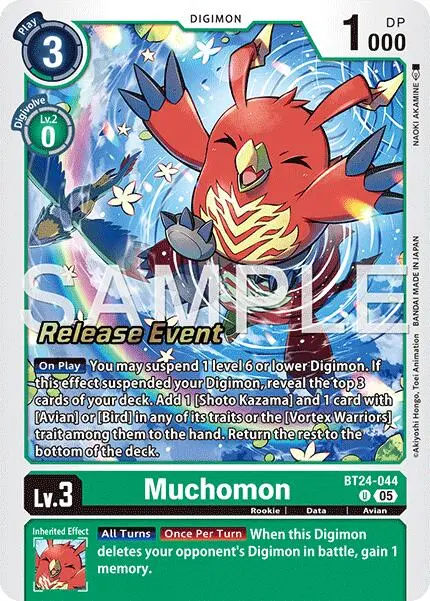 Muchomon [Bt24-044] [Time Stranger Release Events Cards] 1