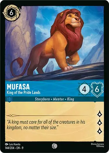 Mufasa - King Of The Pride Lands (144/204) [Fabled] 1