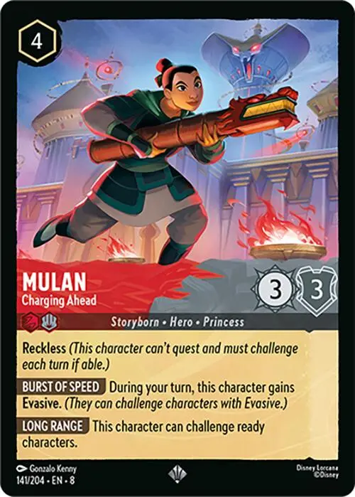 Mulan - Charging Ahead (141/204) [Reign Of Jafar] 1