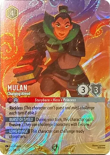 Mulan - Charging Ahead (3) [Promo Cards] 1