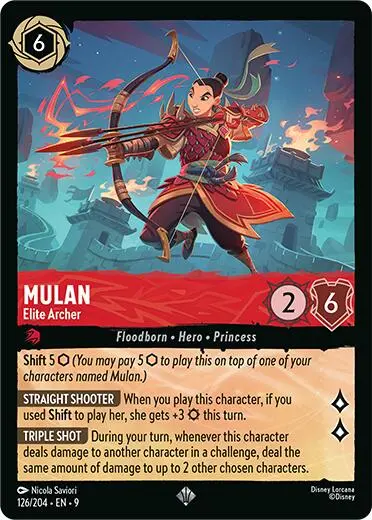 Mulan - Elite Archer (126/204) [Fabled] 1