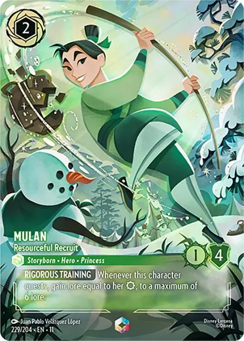 Mulan - Resourceful Recruit (Enchanted) (229/204) [Winterspell] 1