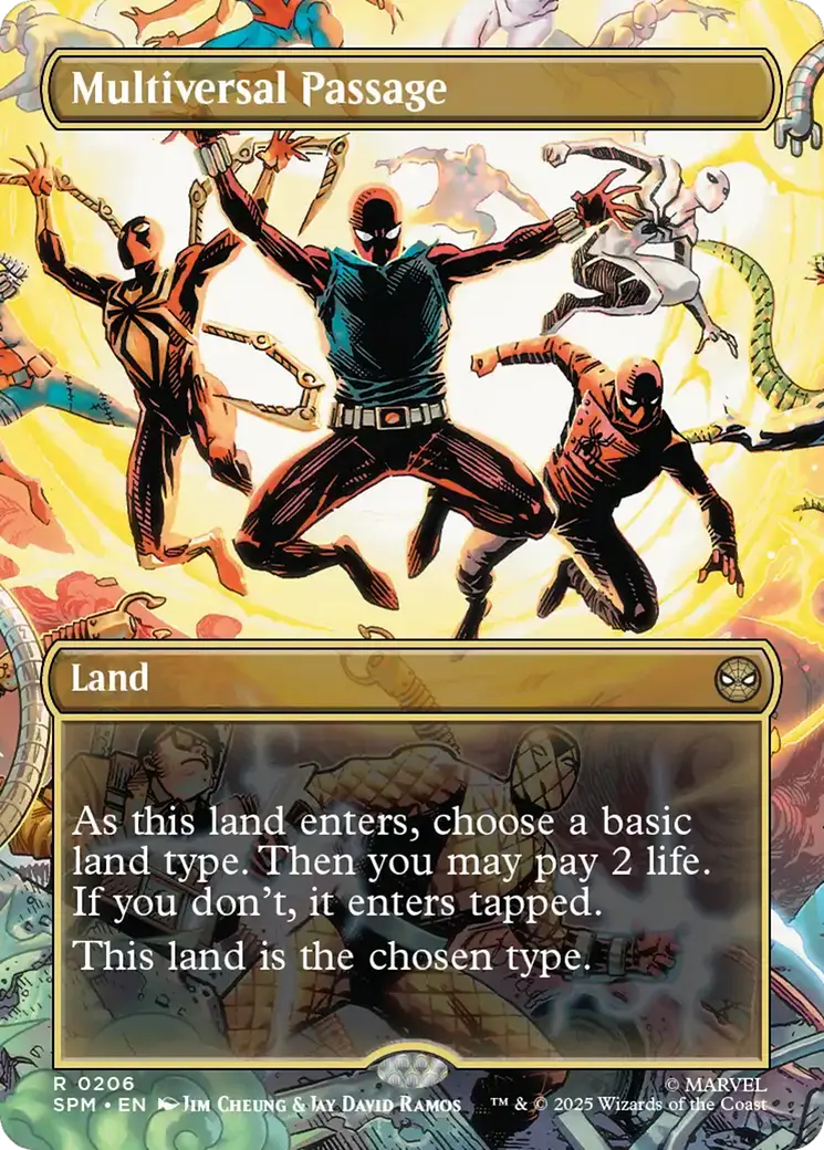 Multiversal Passage (Borderless) [Marvel's Spider-Man] 1