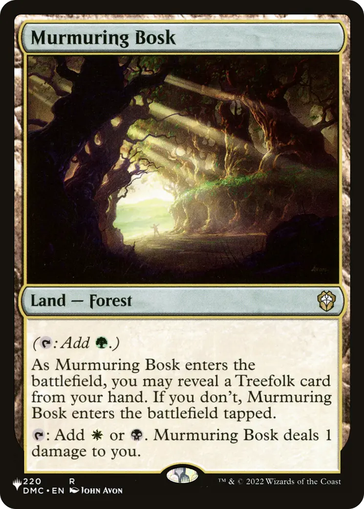 Murmuring Bosk (Dmc) [The List] 1