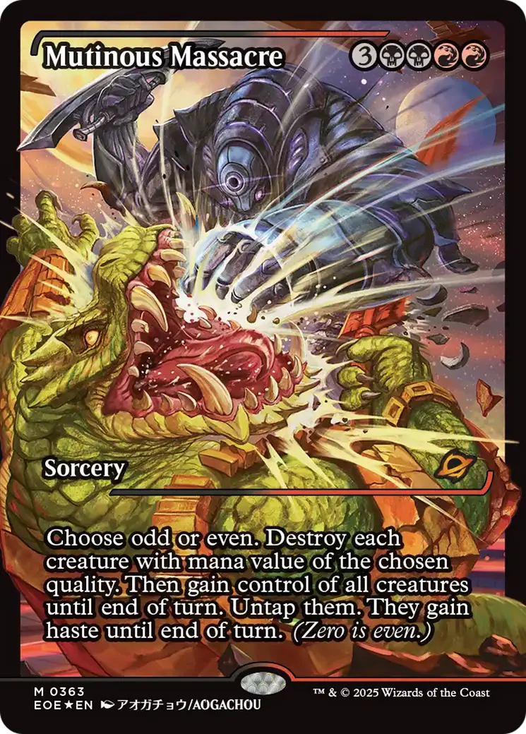 Mutinous Massacre (Showcase) [Edge Of Eternities] 1