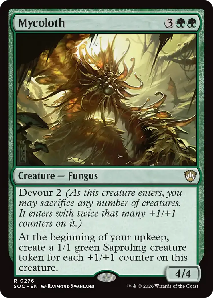 Mycoloth [Secrets Of Strixhaven Commander] 1