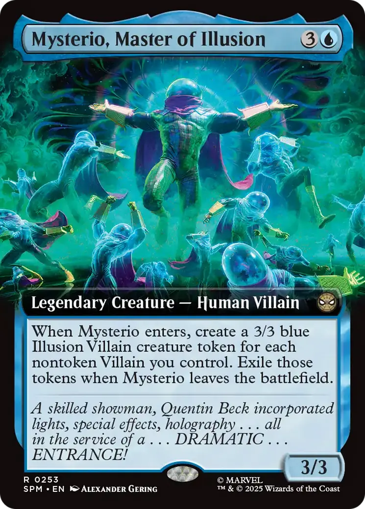 Mysterio, Master Of Illusion (Extended Card) [Marvel's Spider-Man] 1