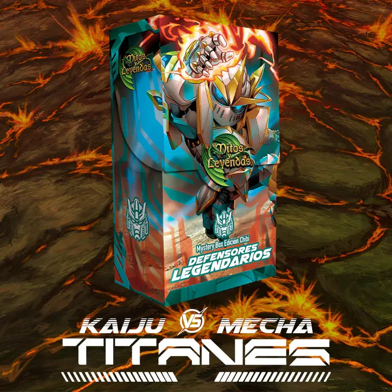 Mystery Box Kaiju Vs Mecha: Titanes - Defensores Legendarios 1