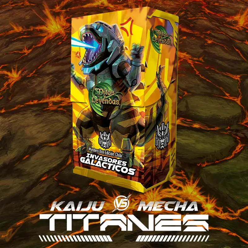 Mystery Box Kaiju Vs Mecha: Titanes - Invasores Galácticos 1